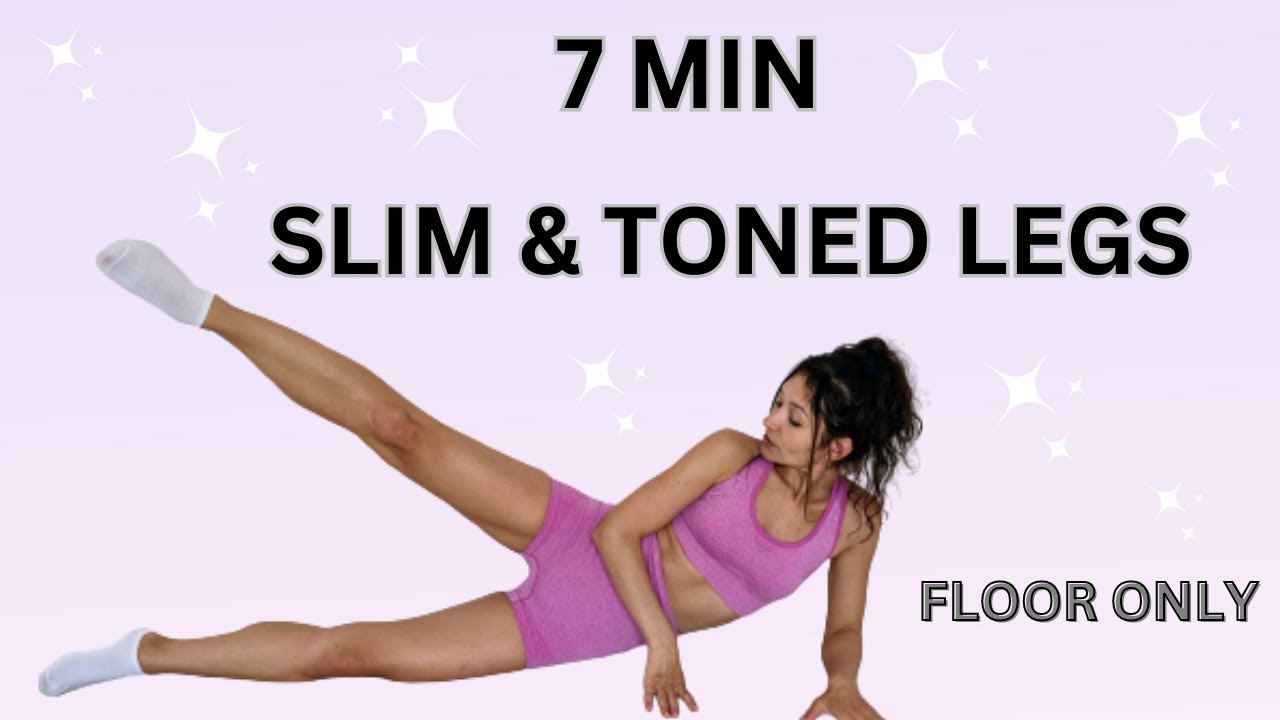 7 MIN LEGS WORKOUT - Slim & Toned Legs Workout On The Floor