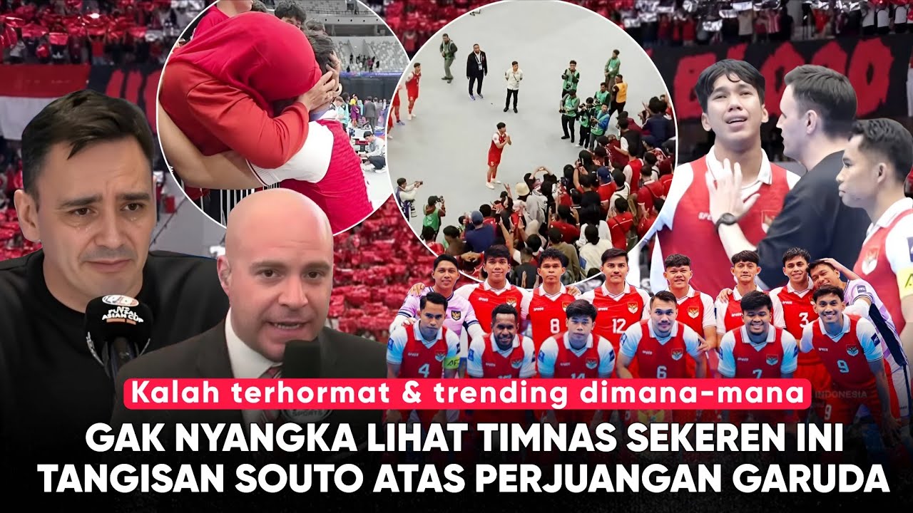 Souto Nangis Lihat Perjuangan Timnas, Israr Dikuatkan Ultras Garuda” Match GILA! Timnas Trending