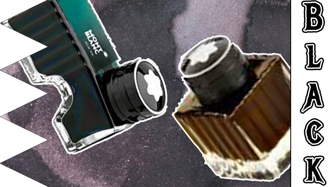 Montblanc   Mystery Black Fountain Pen Ink #fountainpenink #fountainpens