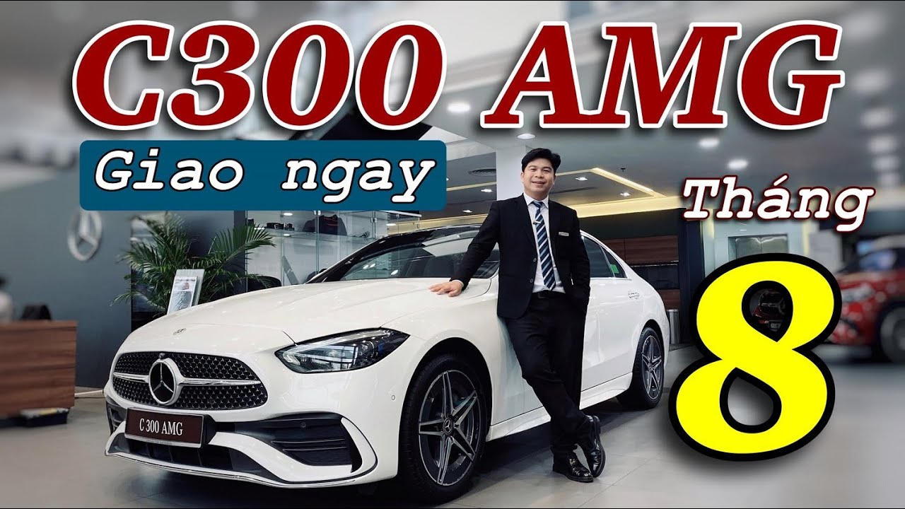 Mercedes C300 AMG 2024, Mua Xe Tháng 8 Để Nhận Nhiêu Ưu Đãi Tốt Nhất | Hoan Channel