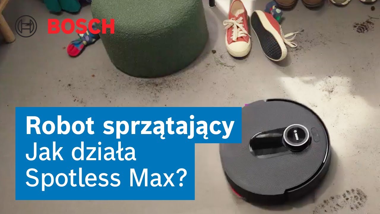 Jak działa robot sprzątający Bosch Spotless Max? | Bosch robot sprzątający | Bosch Home Polska