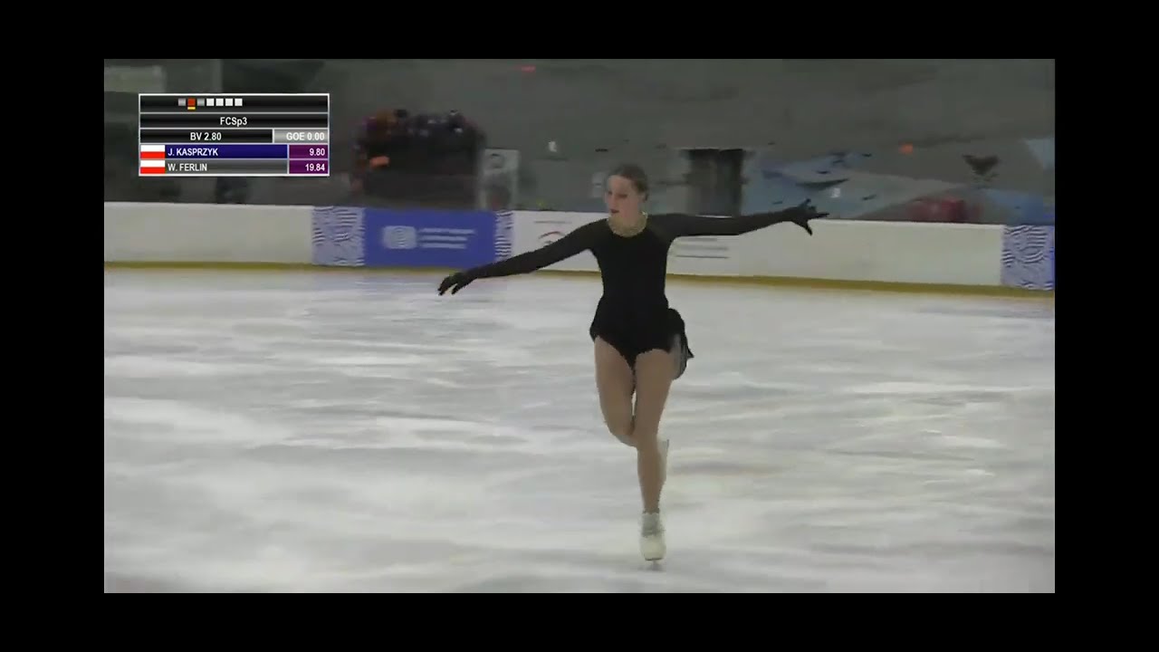 Julia Kasprzyk (Mors Dębica) - Halloween Cup 2025 - klasa senior - short program 