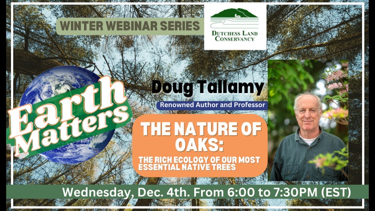 Earth Matters: Doug Tallamy - The Nature of Oaks:The Rich Ecology of Our Most Essential Native Trees