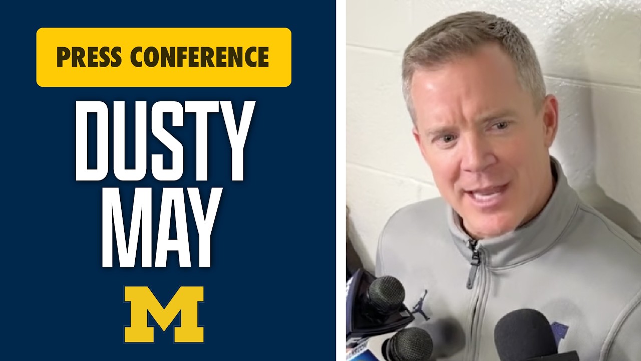 Дасти Мэй о победе Мичиганского университета над Огайо Стэйт в турнире Big Ten | Росомахи #GoBlue