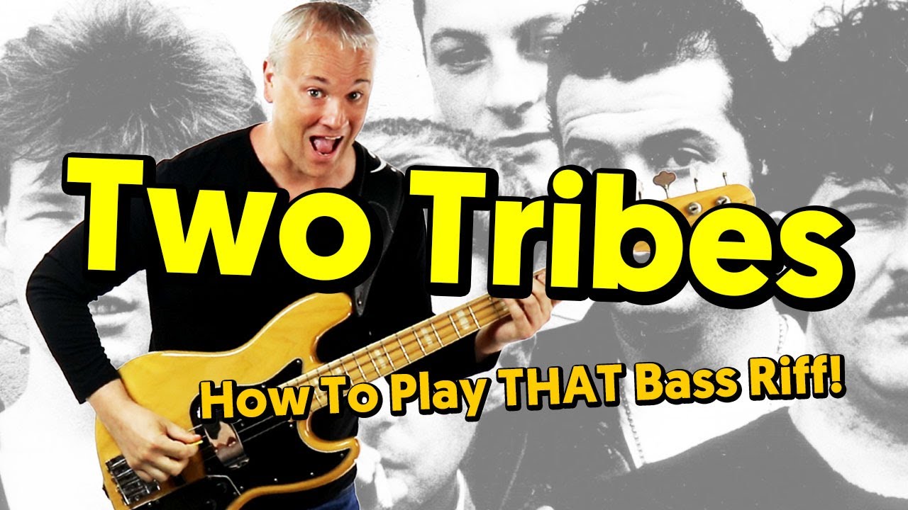Two Tribes — Как сыграть этот басовый рифф! (табы и руководство)