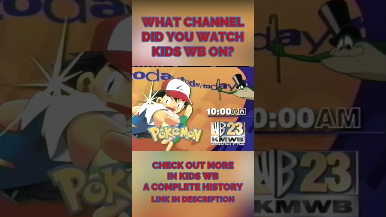 WHAT CHANNEL DID YOU WATCH KIDS WB ON? LET ME KNOW! #kidswb #nostalgia #saturdaymorningcartoons