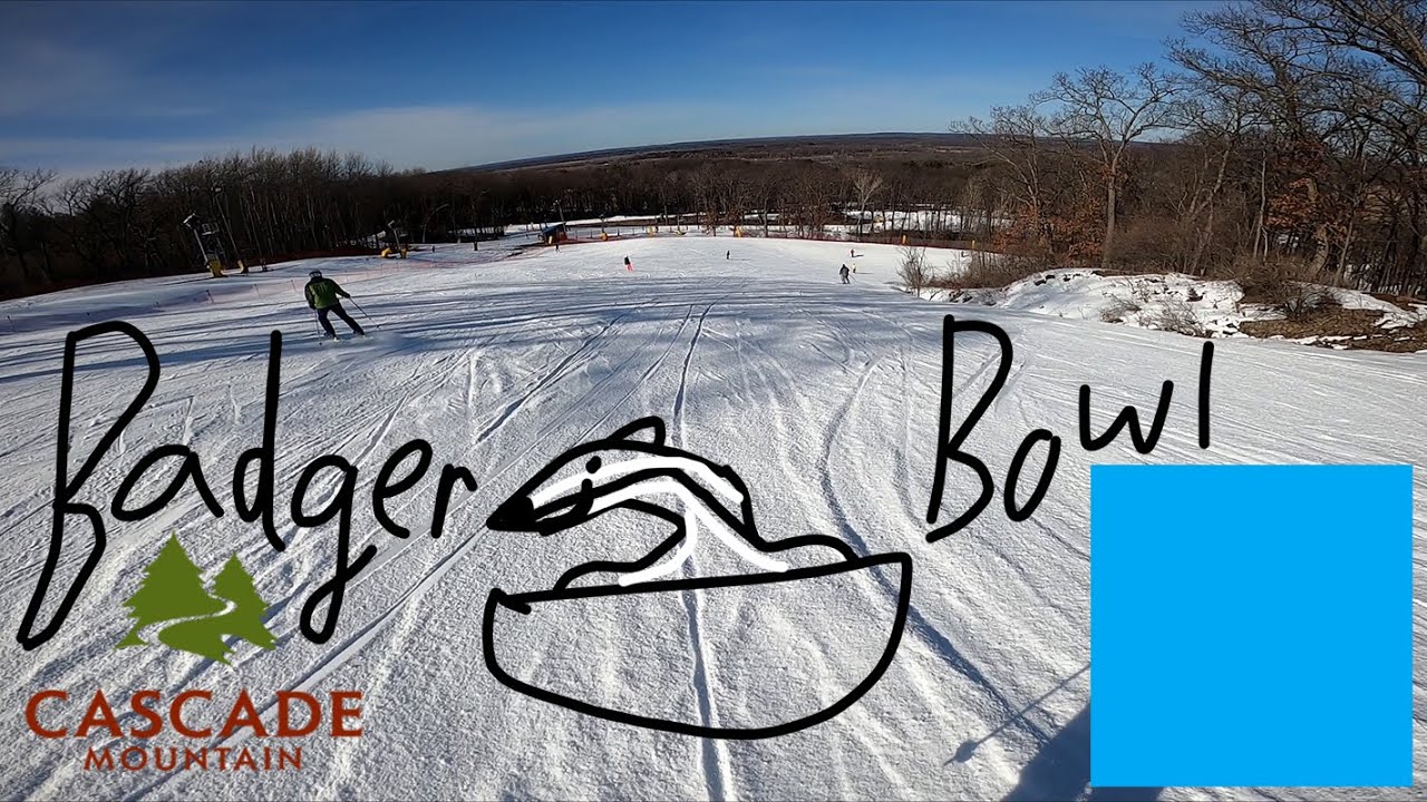 Badger Bowl (Blue Square) @Cascade, WI (Feb, 2024)