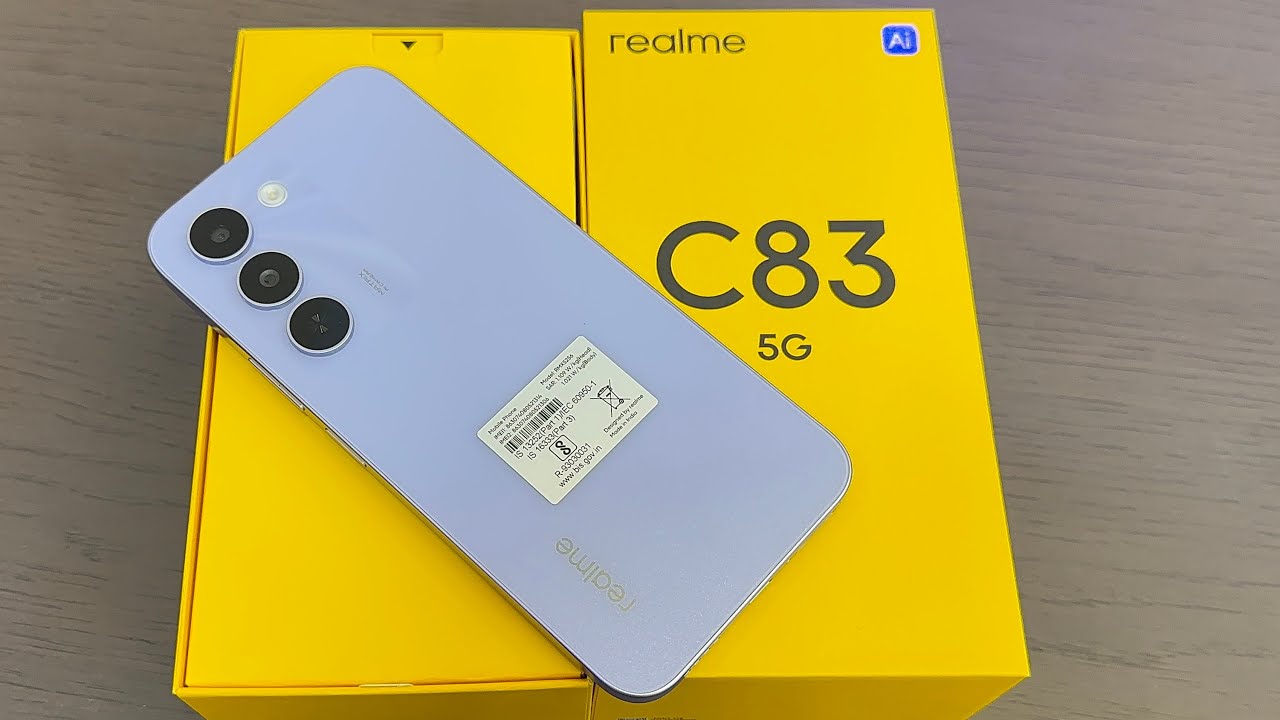 Realme C83 5G Purple 🔥 Unboxing,First Look & Review In Hindi | Realme C83 5G Price,Spec & More