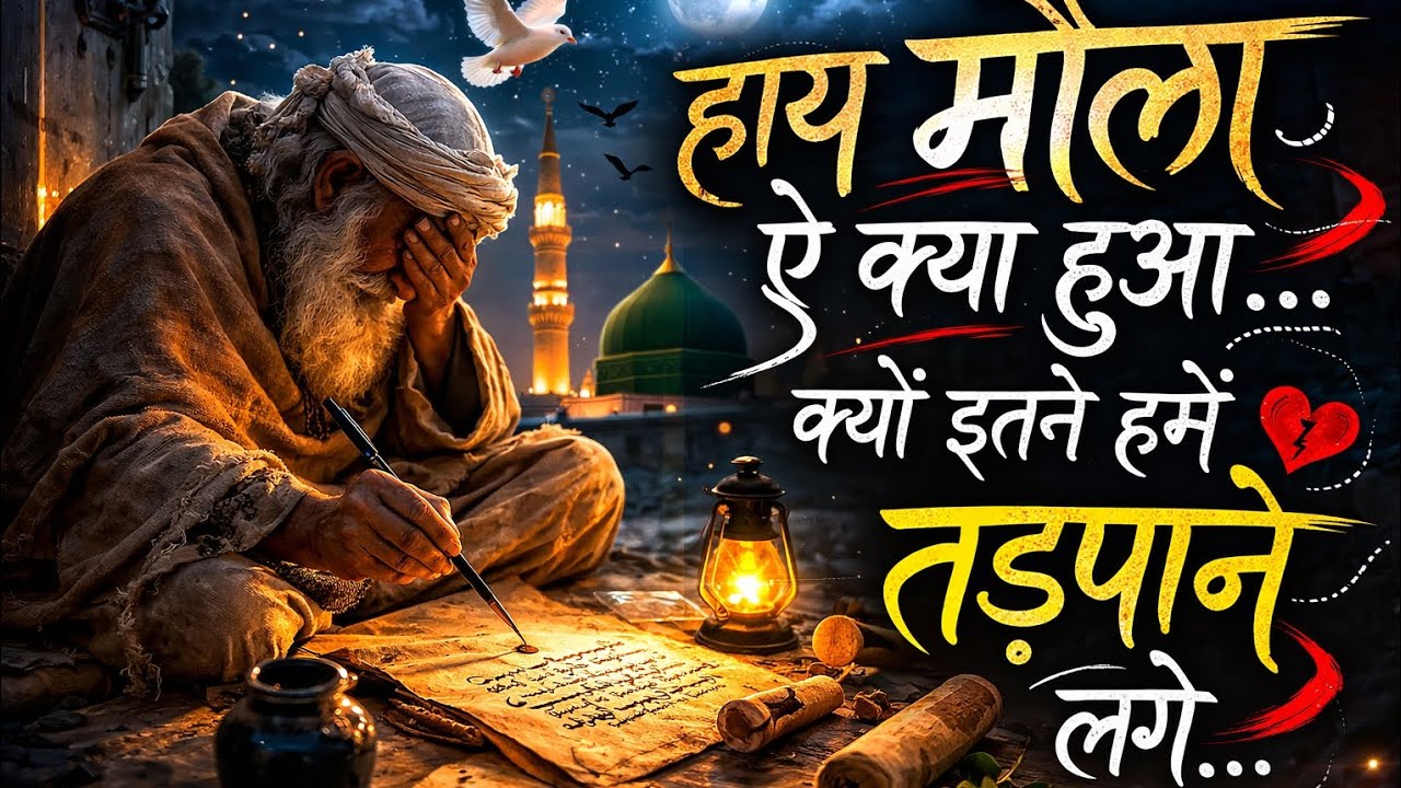  हाय मौला क्या हुआ 😭 | दिल तोड़ देने वाली दर्द भरी हम्द 2026