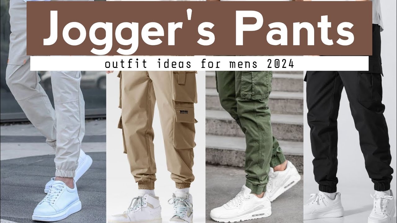 Joggers Outfit Men's in 2024 🔥 jogger pants outfit ideas for men 🔥