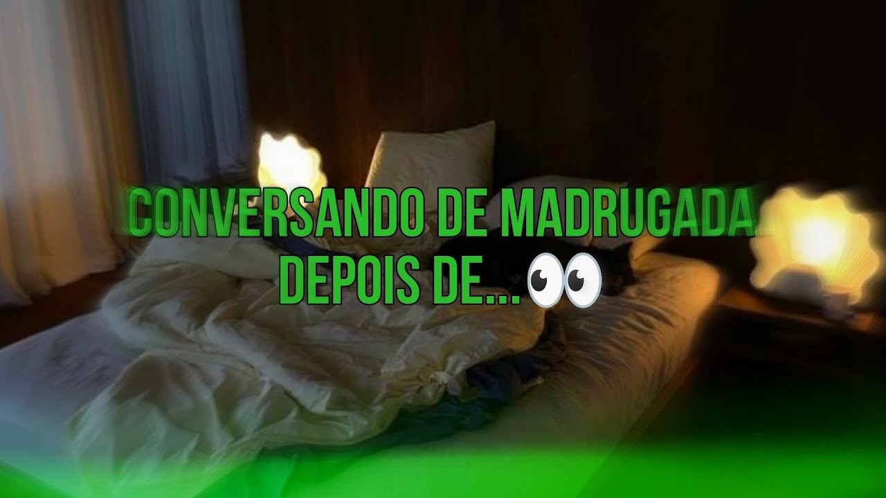 ASMR - conversando de madrugada depois de...👀 | Flower Asmr