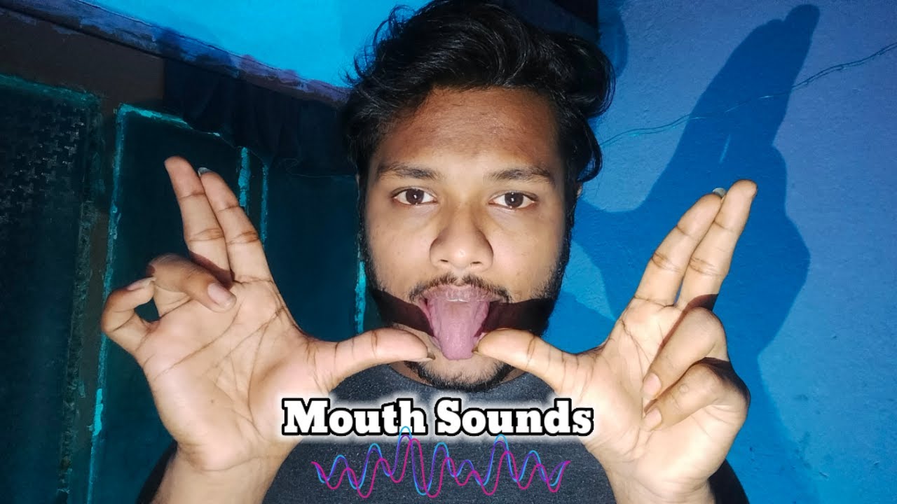 ASMR Mouth Sounds and Hand Movements