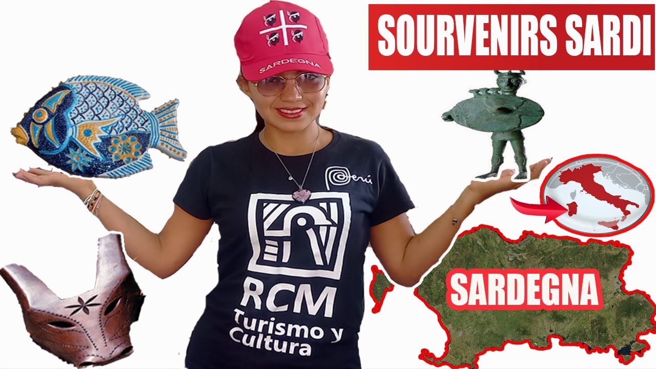 Souvenirs SARDI /Artesanias de Sardegna -Italia 🇮🇹 🧳🛒