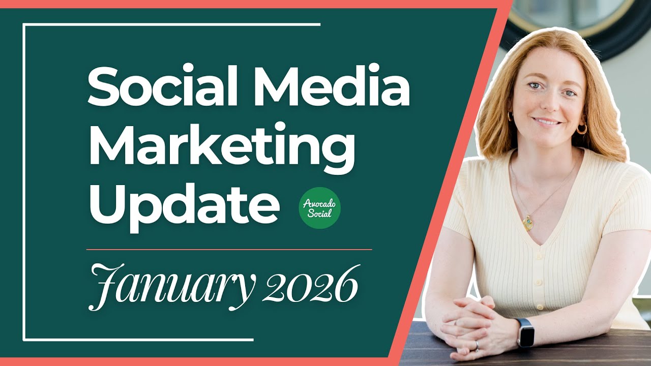 Social Media Marketing Update   January 2026