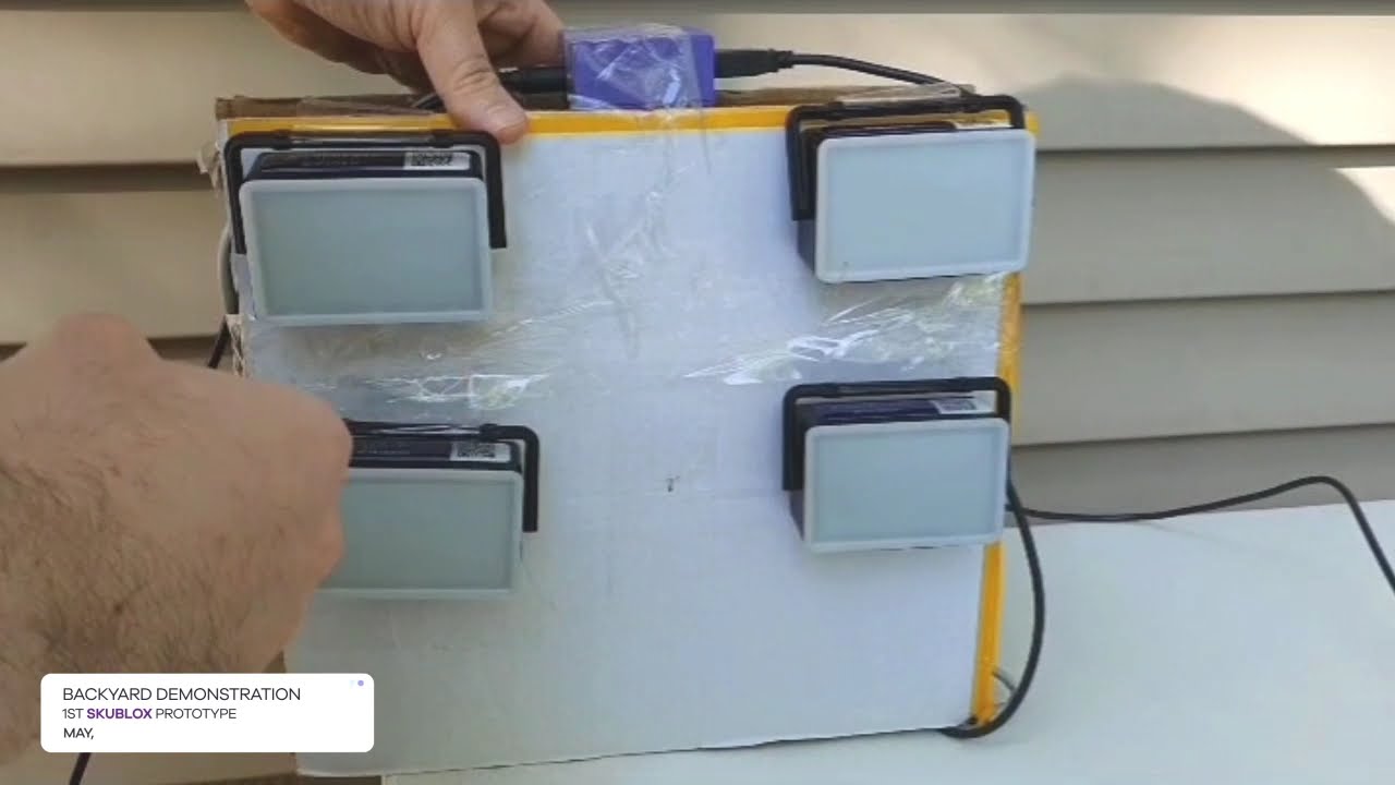1st Skublox Prototype Demonstration