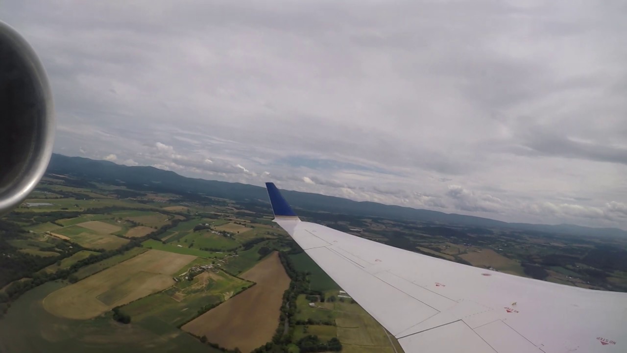 [HD] United Express CRJ-200 Takeoff KSHD 1080p