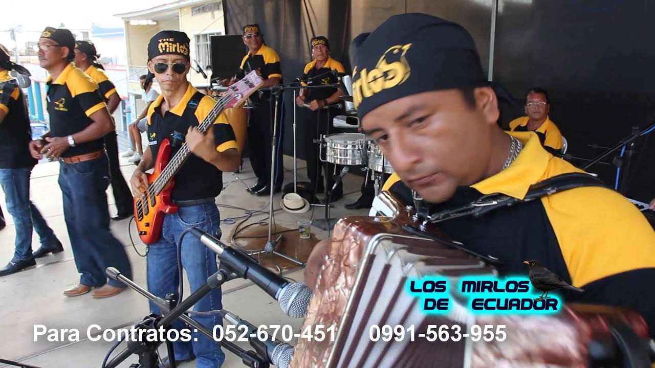 LOS  MIRLOS DE  ECUADOR: Cumbia  Sampuesana, La  Cabellona,