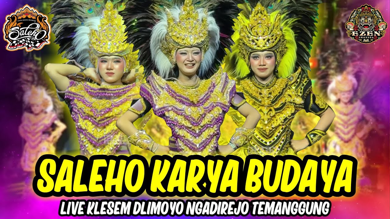 Terbaru! Topeng Ireng SALEHO KARYA BUDAYA INDONESIA Live Klesem Dlimoyo Ngadirejo Temanggung