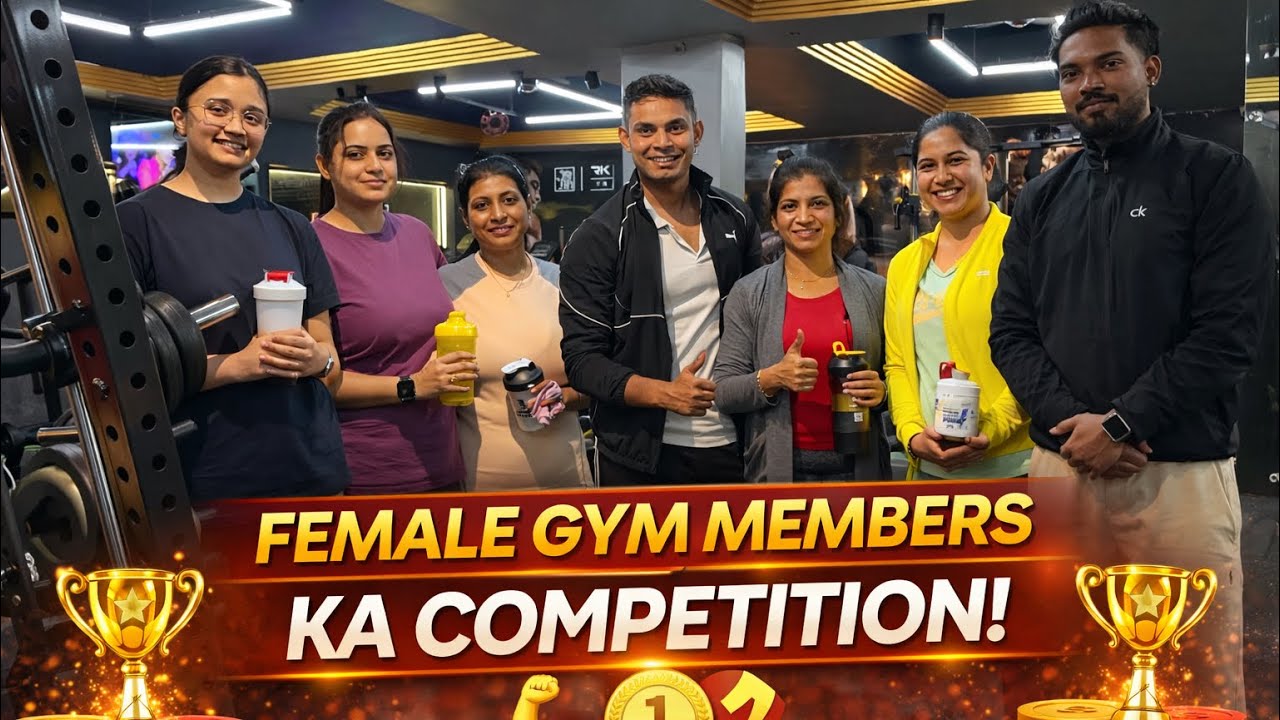 Aaj Gym Me Hua Fitness Challenge 🔥