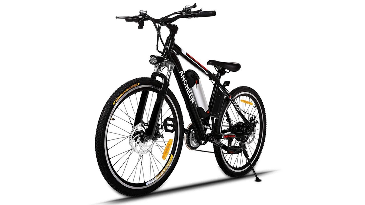 ANCHEER Power Plus |  Electric Mountain Bike | Electric Bike | with Removable 36V Lithium Ion Bat