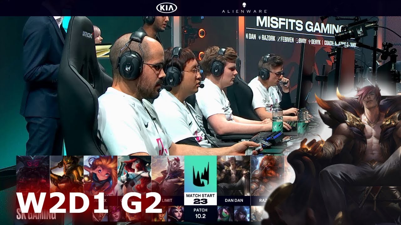 SK Gaming vs Misfits | Week 2 Day 1 S10 LEC Spring 2020 | SK vs MSF W2D1