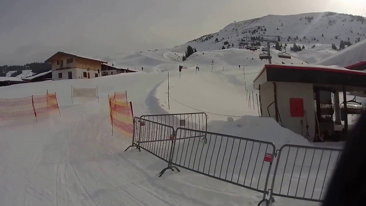 Kitzbühel / Kirchberg Piste 16a +16b +27a von Jufen bis Brunnalm