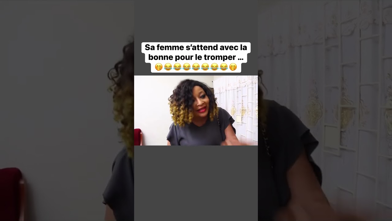 ELLE S'ATTEND AVEC LA BONNE POUR LYI TROMPER 