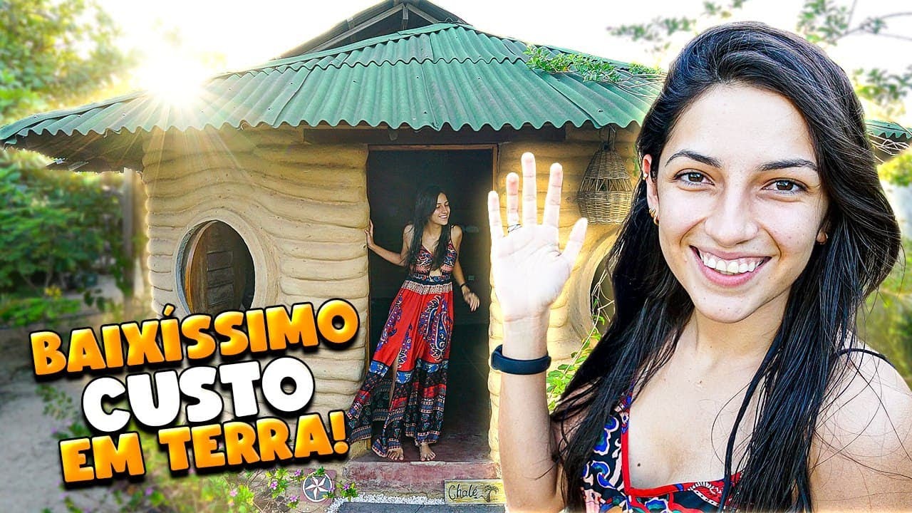 TOUR PELA CASA NOVA CUSTO MINIMO, AUTOCONSTRUÇÃO E RECICLAGEM