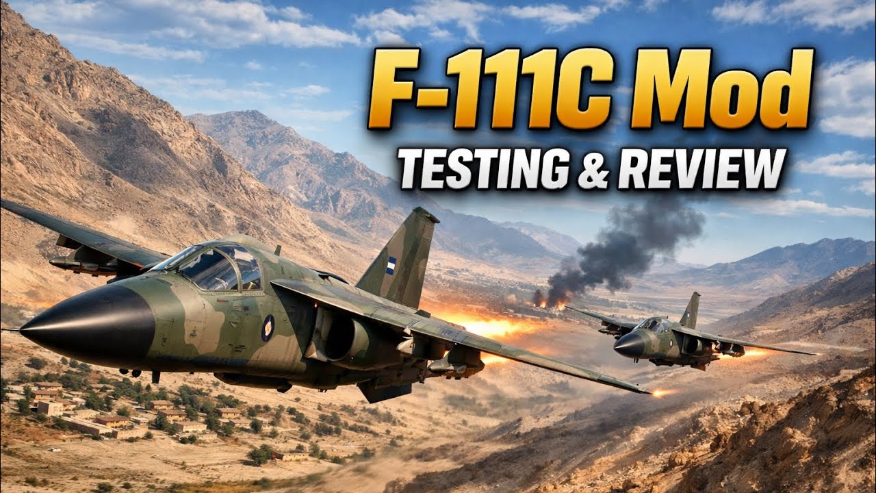 Модификация F-111C Aardvark | DCS World | Обзор модификации