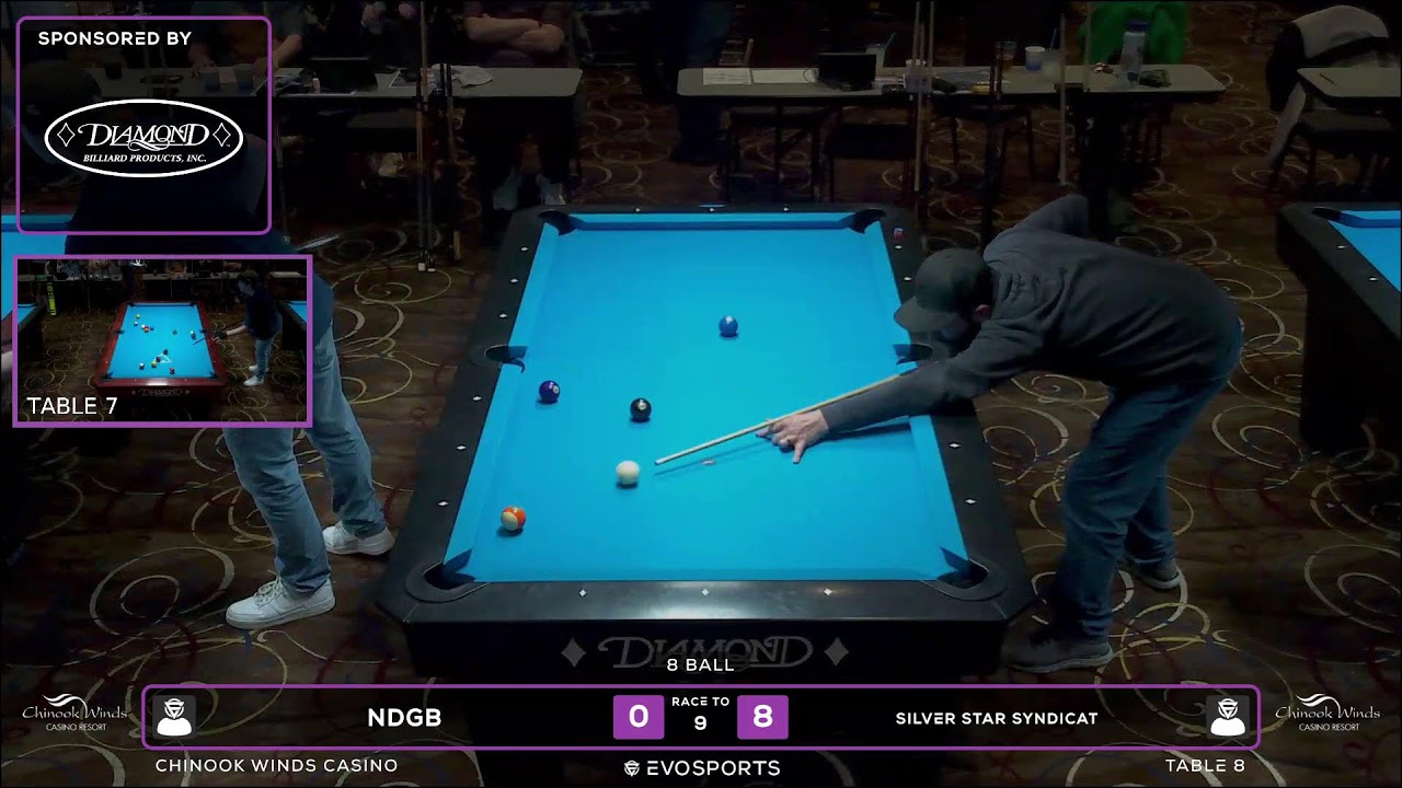 NDGB vs SILVER STAR SYNDICAT - WBCA 8 BALL 2026 - TABLE 8 | EvoSports