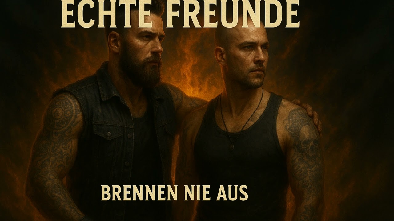 Echte Freunde (Brennen nie aus) 🔥 | Epischer Deutsch Rocksong &uuml;ber wahre Freundschaft & Zusammenhalt