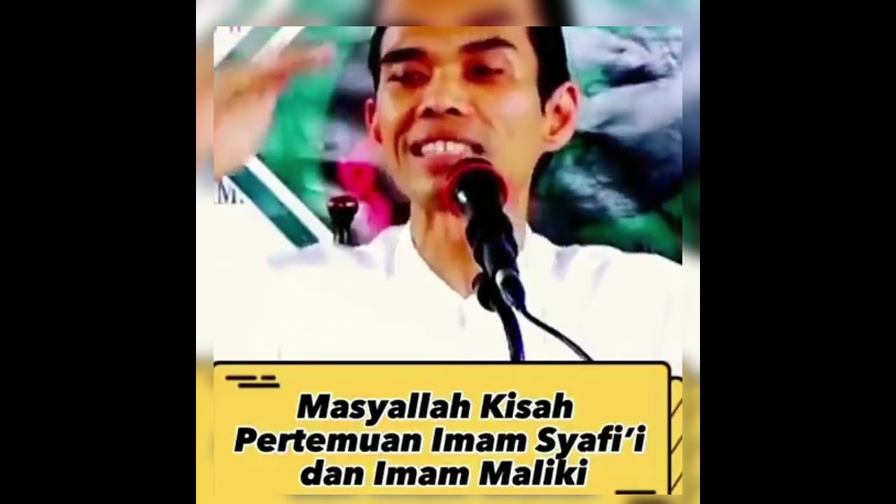 Perjalanan Imam Syafi'i berguru ke Imam Malik | UAS