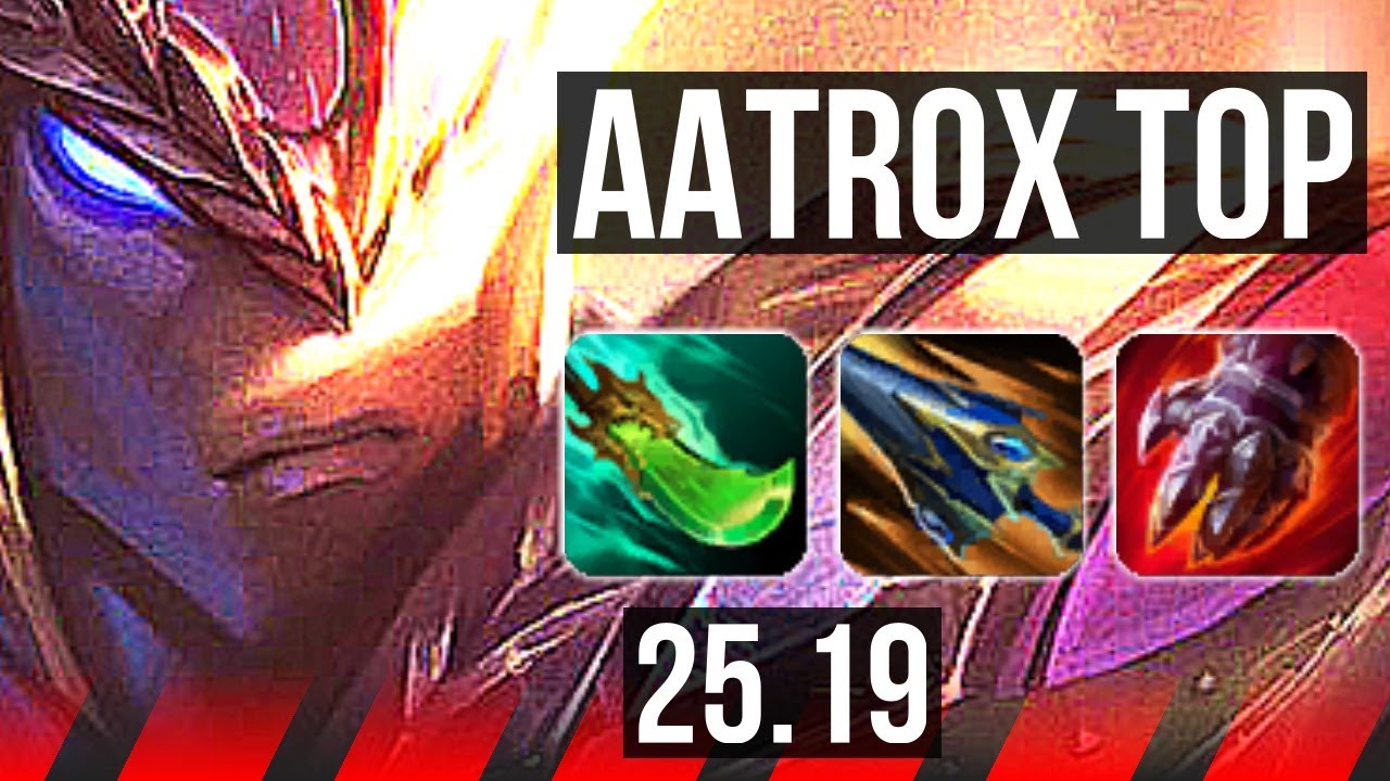 AATROX vs RENEKTON (TOP) | 5/0/11 | KR Grandmaster | 25.19