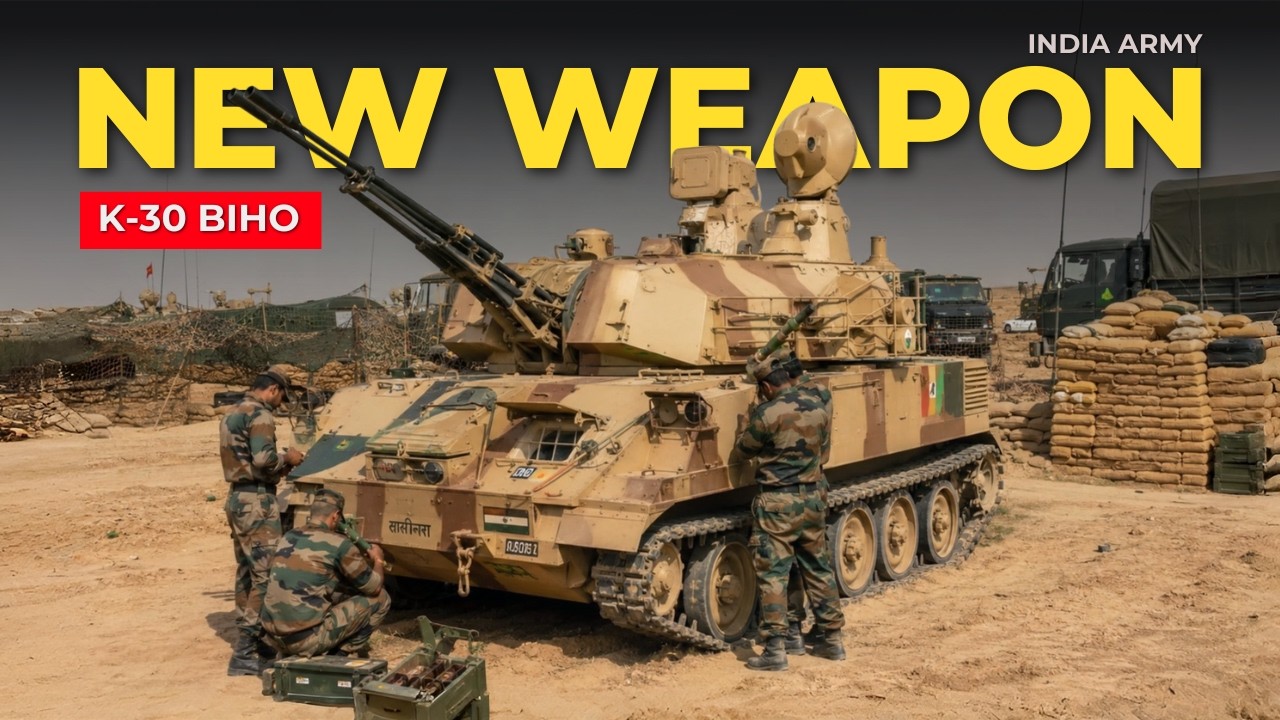 Defence Updates - India K-30 BIHO Weapon, DRDO New Defence AI Model, IAF & Army War Drill