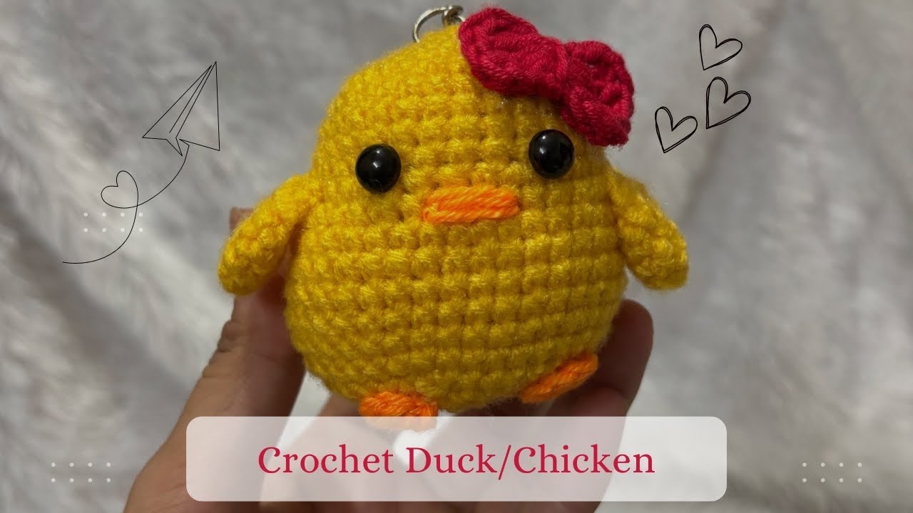 How to make Crochet Duck/Chicken 🐥