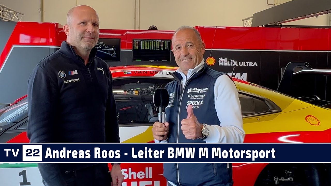 MOTOR TV22: BMW M Motorsport Leiter Andreas Roos zum Start der DTM Saison 2023