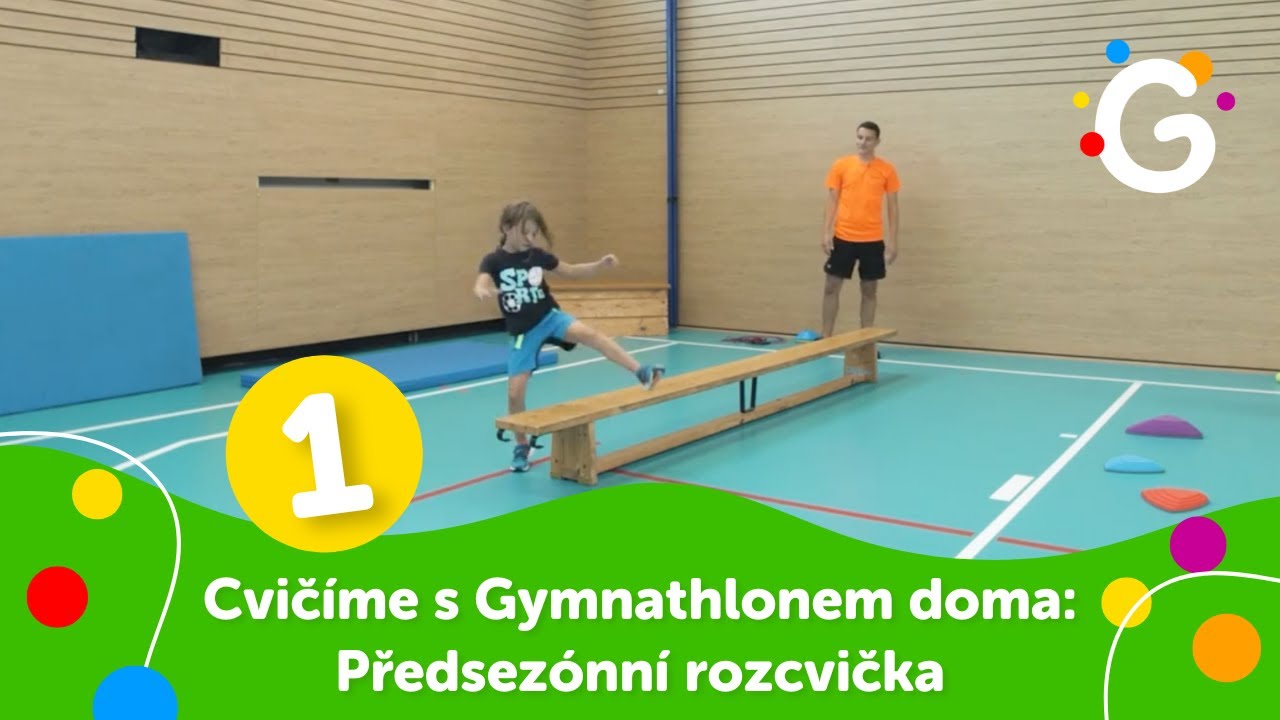 Předsezónní rozcvička #1 GymnathlON-LINE - hravé cvičení pro děti