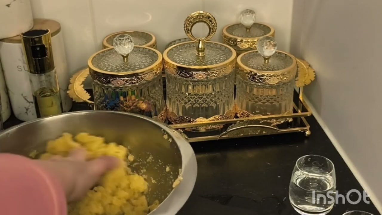 #تحضيرات_رمضان وصفة قلب اللوز ناجحة مليون فالمئة 🌺💜✌️🥰