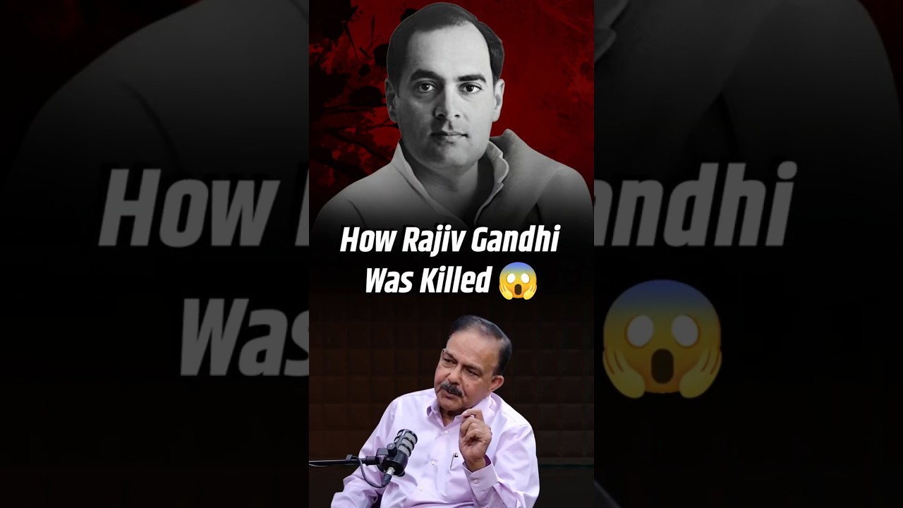 Ex-Top Cop Reveals How Rajiv Gandhi Was Killed