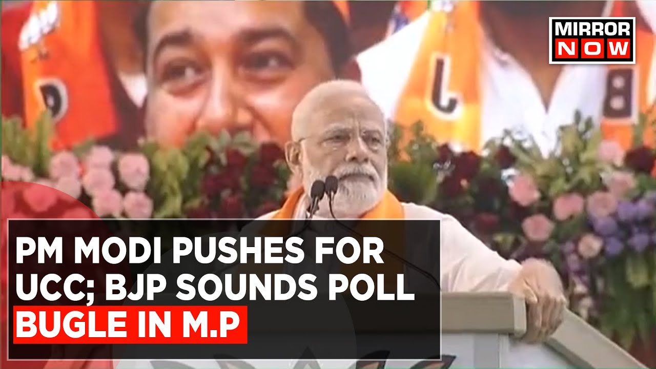 PM Modi Pushes For UCC | BJP Sounds Poll Bugle In M.P | Latest Updates | The Big Story