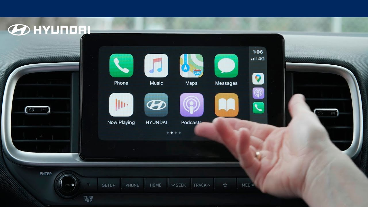 Hyundai | How to use Apple CarPlay™ and Android™