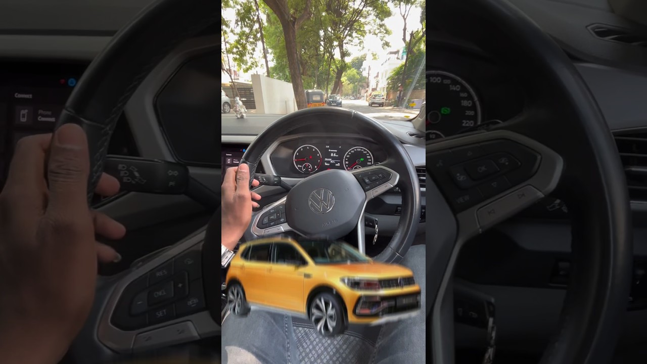 Volkswagen Taigun கார்குல்லா அருமையான interior 13 லட்சம் #automobile #carlover #skoda #tamilan