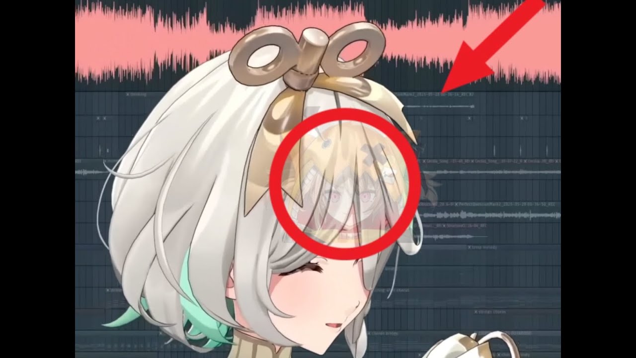 I know Gigi kissed Cecilia's forehead, I just can't prove it.