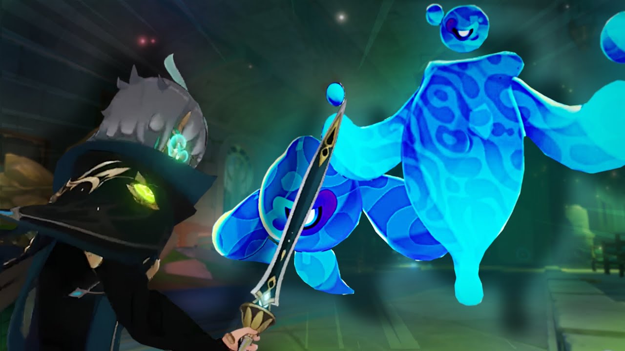 Me Vs 3 million HP boss in Fontaine (Genshin Impact)