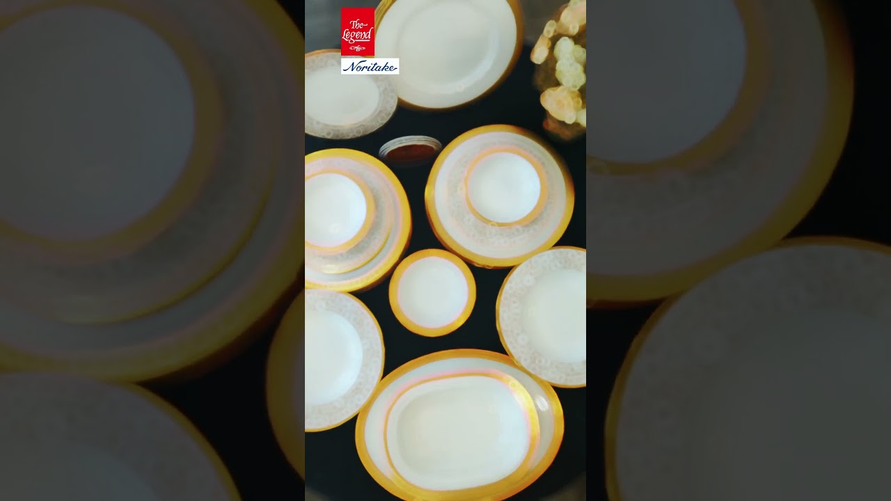 Noritake Summit Gold 4912 , Bone China #thelegendporcelain #noritake
