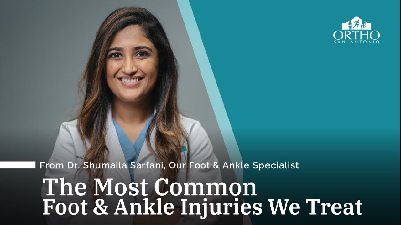 What Are The Most Common Foot and Ankle Injuries You Treat?