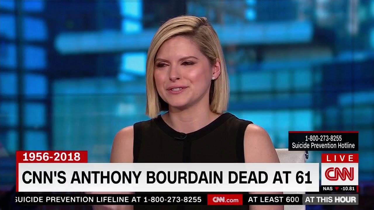 CNN's Kate Bolduan Breaks Down Talking About Beloved Colleague Anthony Bourdain