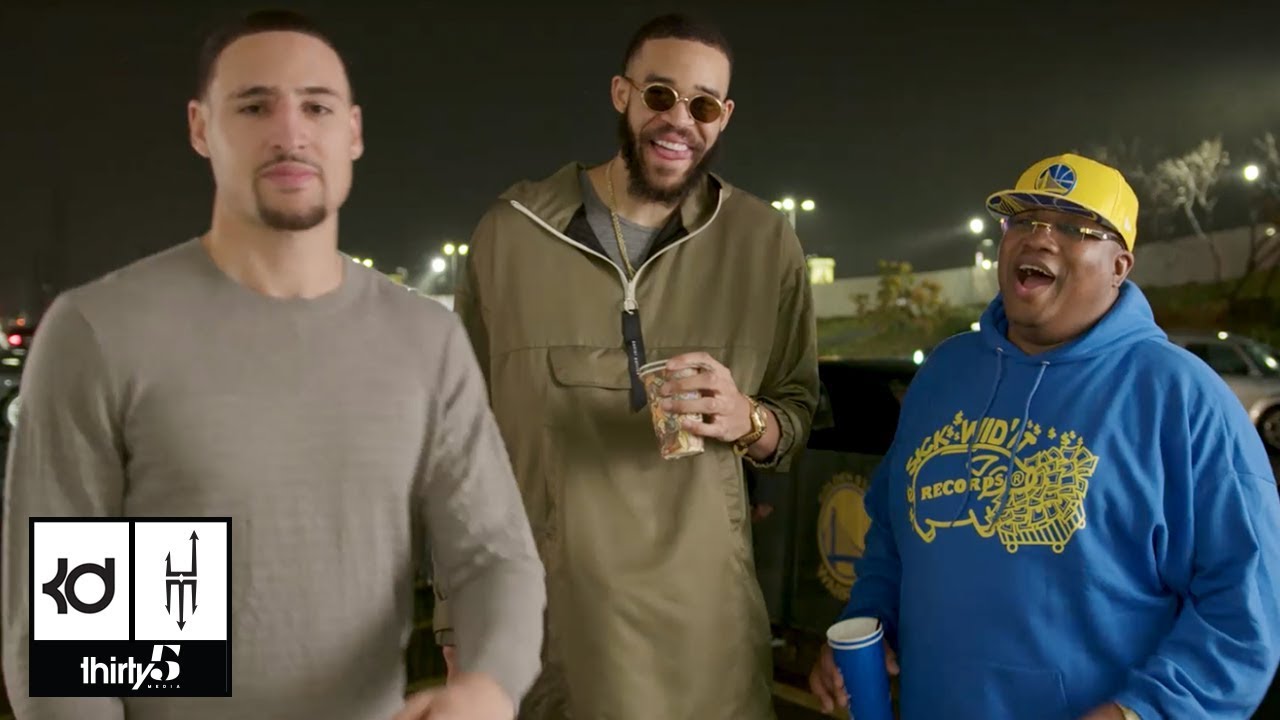 JaVale McGee's Parking Lot Chronicles Episode 3: Klay Thompson, E-40, & Special Guest