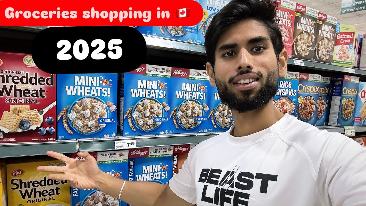 Grocery prices in Canada 🇨🇦 2025 | crazy Expenses of groceries 🥲| 