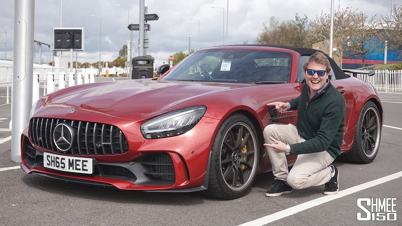 My First AMG GT R Roadster ROAD TRIP Starts! 1,000km to Germany